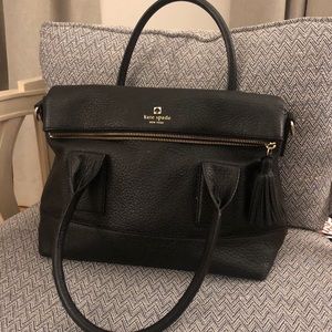 Kate Spade pebble tassel Tote